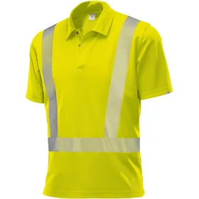 Warnschutz Polo-Shirt &quot;2132-260&quot; Hi-Vis Comfort warngelb, XS