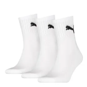 Socken &quot;SHORT CREW UNISEX&quot; 3-Pack 43/46, Weiß