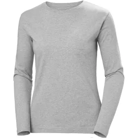 Damen Langarmshirt &quot;Manchester&quot; XXL, grau-melange