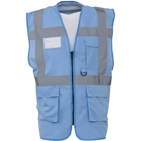 Warnweste / Kennzeichnungsweste &quot;YK801&quot; XL, sky blue