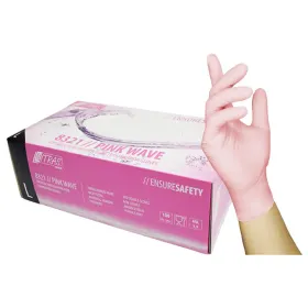 Nitril Einweghandschuhe 8321 &quot;PINK WAVE&quot; pink|100er Box XL