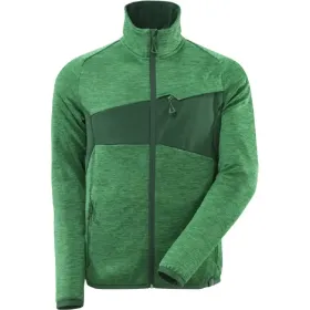 Fleecejacke &quot;ACCELERATE&quot; L, grasgrün/grün