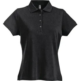 Damen Polo-Shirt &quot;1723 PIQ&quot; schwarz, S