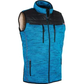 Strickweste &quot;INUIT TEDDY&quot; blue-melange, XL
