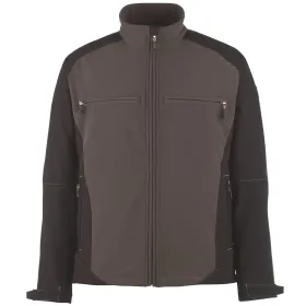 Softshelljacke &quot;DRESDEN&quot; Unique Zweifarbig L, dunkelanthrazit/schwarz