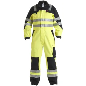 Multinorm Overall &quot;4235-825&quot; Safety+ Kl. 3 gelb/schwarz 4XL