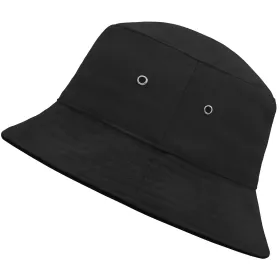 Fischerhut &quot;MB012&quot; Fisherman Piping Hat L/XL, black/black