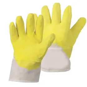 Latex Basic-Arbeitshandschuhe mit Segeltuchstulpe &quot;CLASSIC LMO&quot; 10 (XL)