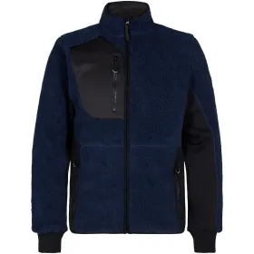 Faserpelzjacke &quot;1362-298&quot; X-treme blue ink/schwarz, XXL