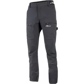 Stretch Servicehose &quot;HORIZON&quot; U-Supremacy asphalt grey, S (DE size: XS)