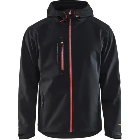 Softshelljacke &quot;4949&quot; L, schwarz/rot