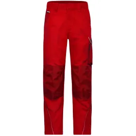 Funktionelle Arbeitshose &quot;JN878&quot; 48, red