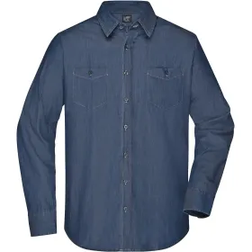 Jeans-Hemd &quot;JN629&quot; L, dark-denim