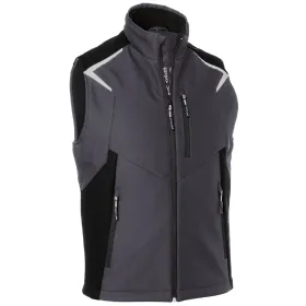 Softshell Weste BODYFORCE L, anthrazit/schwarz