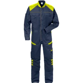 Overall &quot;8555 STFP&quot; Fusion Skarup marine/gelb, M