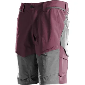 Stretch-Shorts &quot;22149-605&quot; Customized bordeaux/anthrazit, 29C68