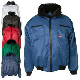 Winter-Comfort Jacke &quot;GLETSCHER&quot; Outdoor schwarz, XL