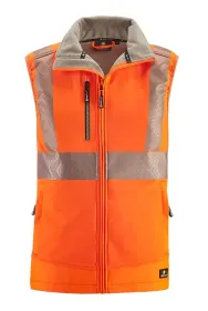 Warnschutz Softshell-Weste &quot;PARAMUS&quot; XXL, Orange