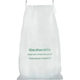 Mineralfaser Abfallsäcke PP-Gewebe mit Hebeschlaufen und Verschlussband 140x220cm „KMF-SACK“ 1200L 