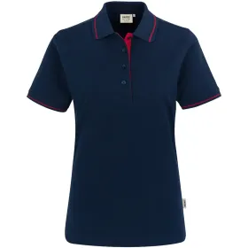 Damen Contrast Polo-Shirt &quot;Casual&quot; 203 M, tinte