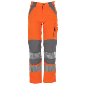 Warnschutz-Bundhose &quot;PLALINE&quot; Orange, 27
