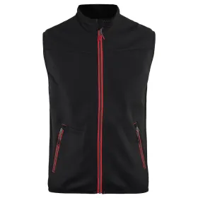 Softshell-Weste &quot;3850&quot; M, schwarz/rot