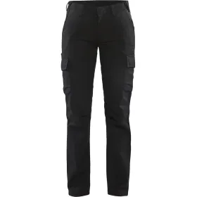 Damen Stretch Bundhose &quot;7144&quot; Industrie schwarz, C40