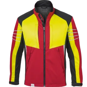 Forstschutz Ultrashell-Jacke Pro &quot;FOREST&quot; rot/gelb L