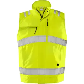 Warnschutzweste &quot;5067 GPLU&quot; Green Trofta gelb, M