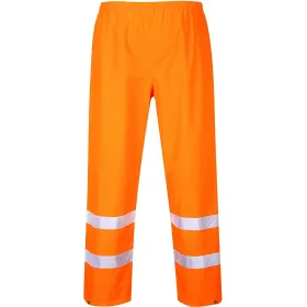 Warnschutz PU-Regenhose &quot;S480&quot; Traffic Orange, XL
