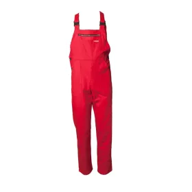 Latzhose &quot;BW 290&quot; 100% Baumwolle - 290g/m² mittelrot, 54