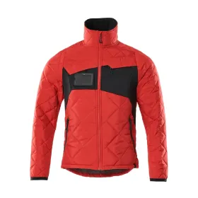 Steppjacke mit CLIMASCOT® &quot;ACCELERATE&quot; XL, verkehrsrot/schwarz