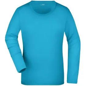 Damen Langarmshirt &quot;JN927&quot; M, turquoise