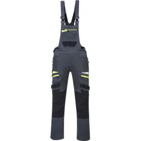 Stretch Latzhose &quot;DX441&quot; DX4 metal grey, S