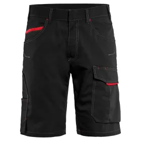 Service-Shorts &quot;1499&quot; schwarz/rot, C54