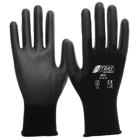 PU Nylon Montagehandschuhe &quot;6215&quot; schwarz 7 (S)