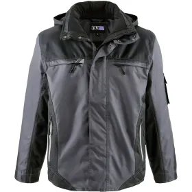 Winterjacke &quot;PADDING&quot; L, anthrazit/schwarz