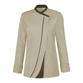 Damen Kochjacke &quot;SAFFRON&quot; L, beige
