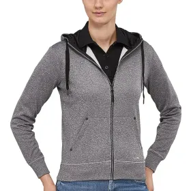 Damen Sweat-Kapuzenjacke &quot;CREATOR&quot; schwarz, XXL