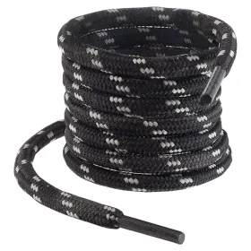 Schnürsenkel schwarz/grau  150