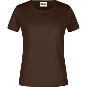 Damen Basic T-Shirt 180g/m² &quot;JN789&quot; XXL, brown