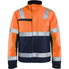Multinorm Winterjacke &quot;4069&quot; INHERENT orange/marine L