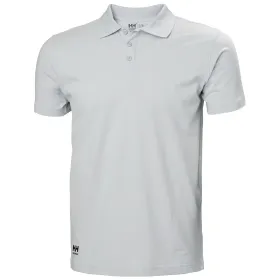 Polo-Shirt &quot;MANCHESTER&quot; M, nebelgrau