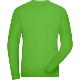 Bio Stretch Langarmshirt &quot;JN1804&quot; UV-Schutz lime-green, XS
