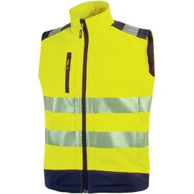 Warnschutz Softshellweste &quot;DANY&quot; Hi-Light  yellow, M (DE size: S)