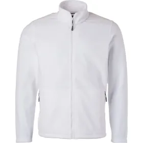 Fleecejacke &quot;JN782&quot; M, white