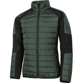 Steppjacke &quot;NARES&quot; oliv/schwarz XL