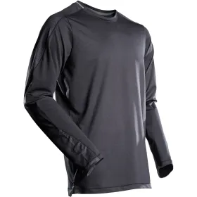 Funktions Langarmshirt &quot;22481-618&quot; Customized 4XL, schwarz