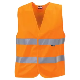 Warnweste &quot;JN200&quot; Kl. 2 fluorescent-orange, S-XXL