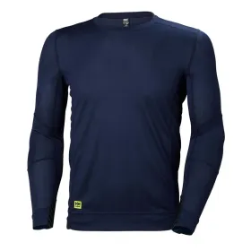 Langarm-Shirt &quot;LIFA CREWNECK&quot; M, navy